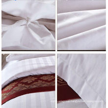 Modern Style Bed Plain White Hotel/Home Bedding Set